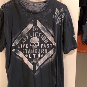 Men’s affliction shirt